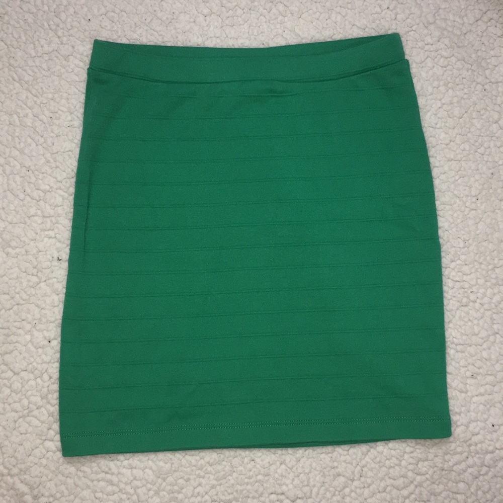 Green Mini Skirt